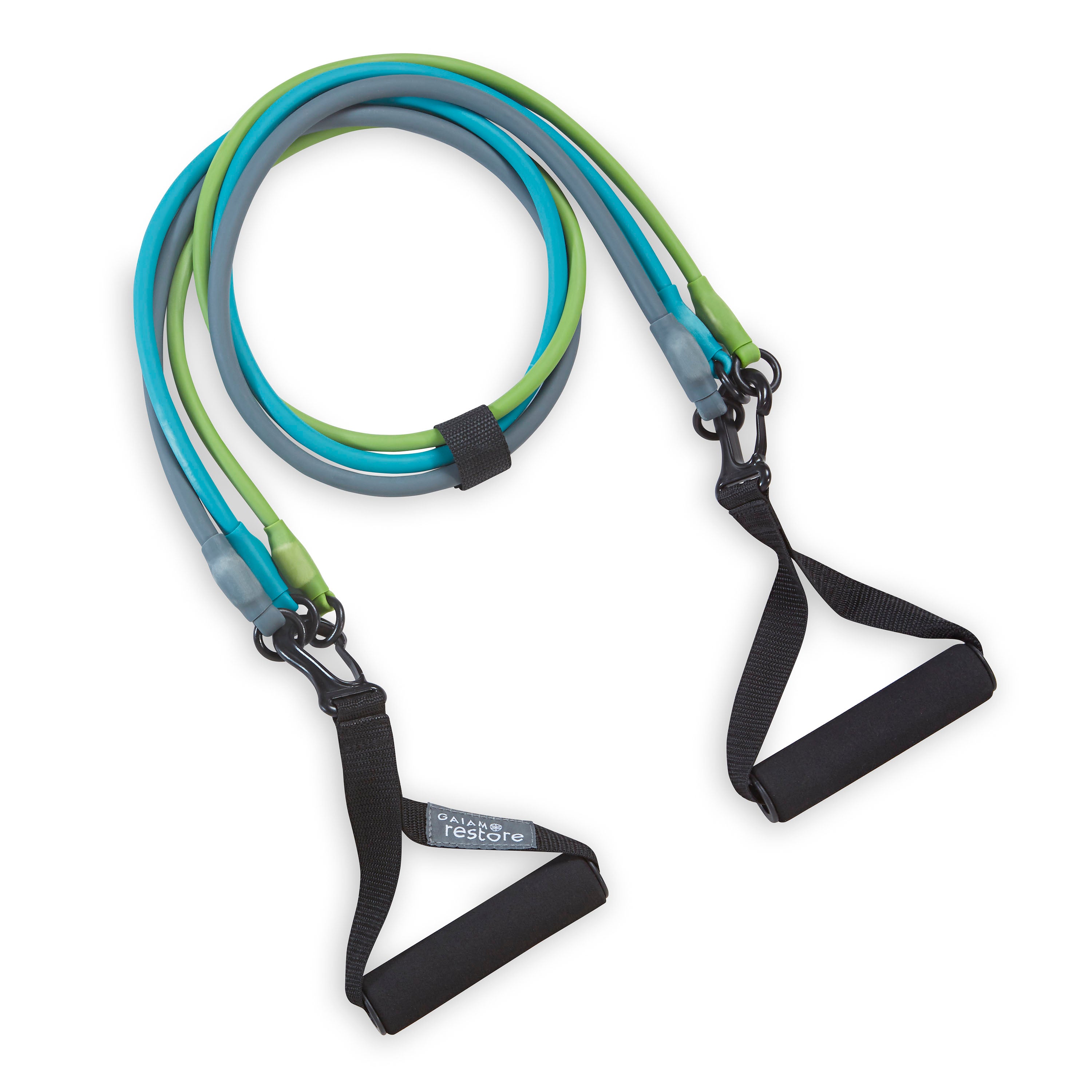 Gaiam Restore 3-in-1 Resistance Band Kit